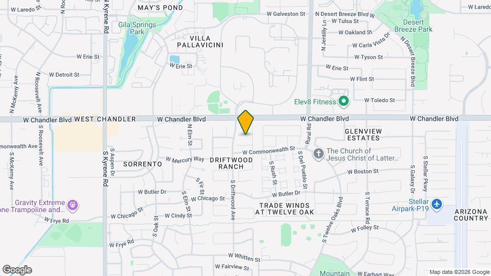 5339 W Buffalo Pl Map and Location Details