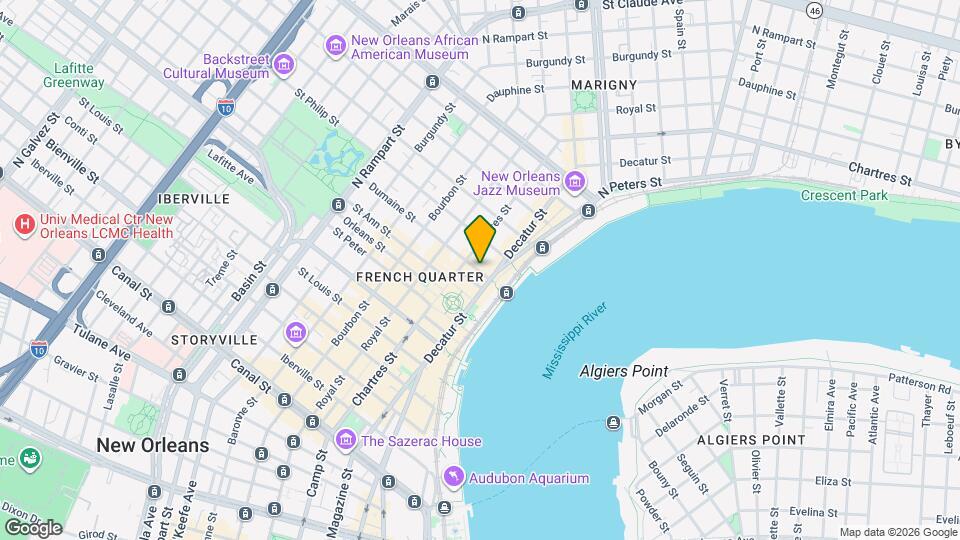 525 Dumaine St Map and Location Details
