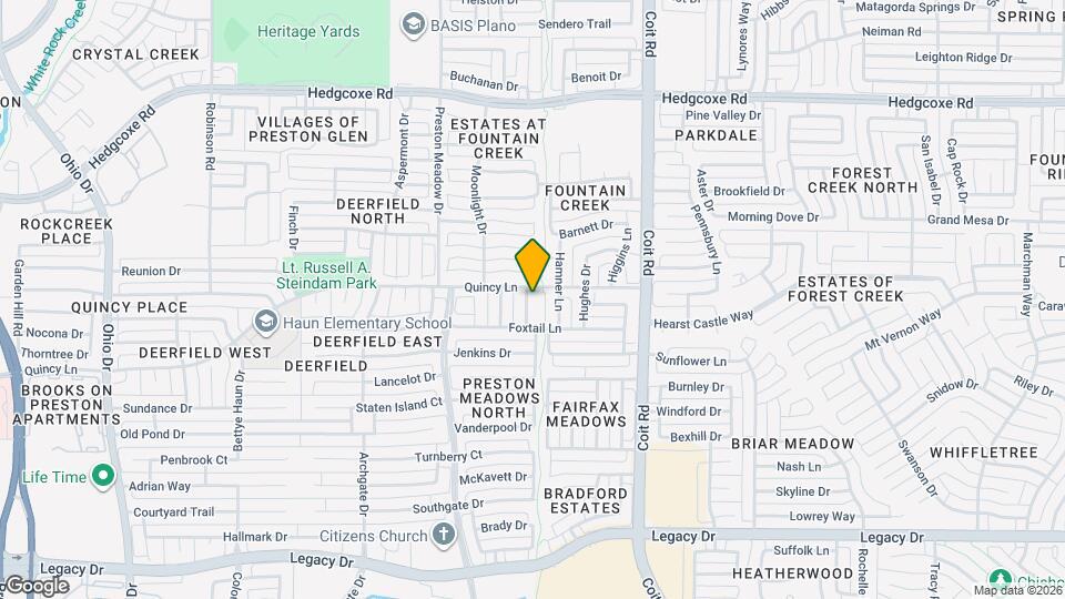 7416 Brookdale Dr Map and Location Details