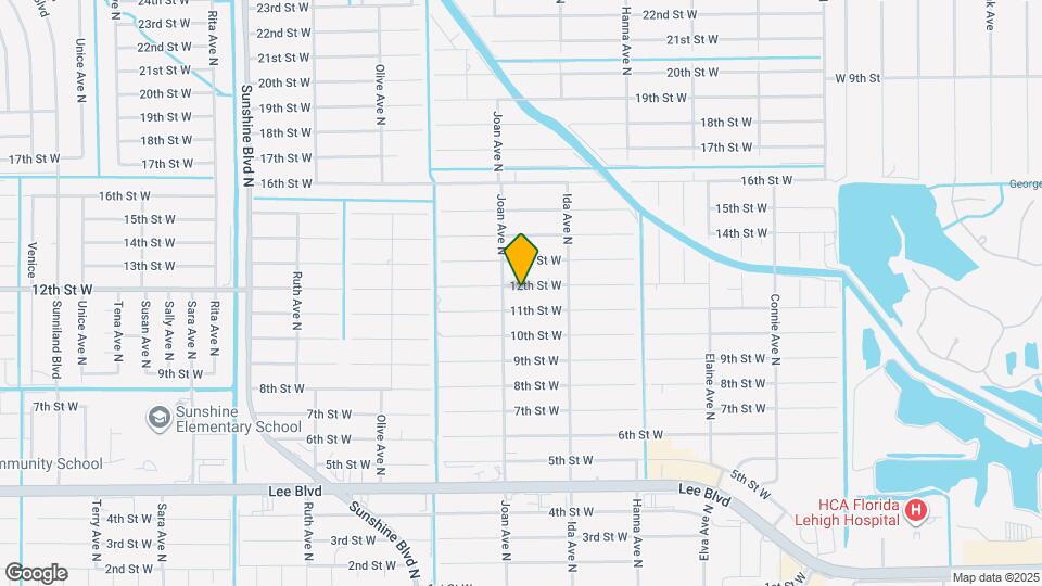 2915 12th St W Map and Location Details