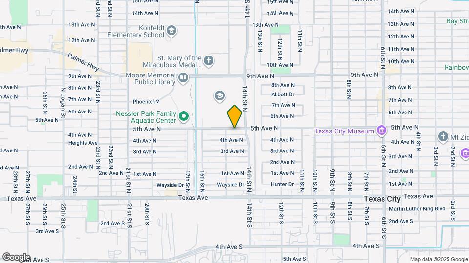 1417 5th Ave N Map and Location Details