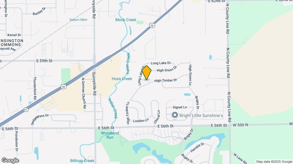 11350 High Timber Dr Map and Location Details