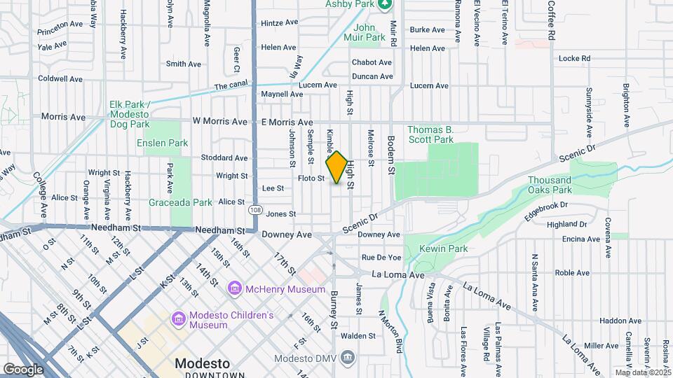 214 Kimble St, Unit A Map and Location Details