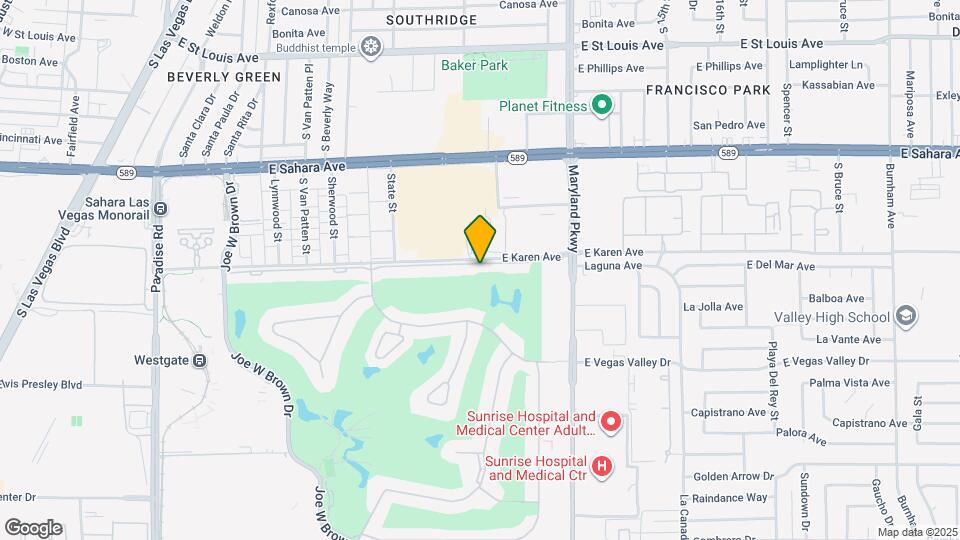 1038 Tam O Shanter Map and Location Details