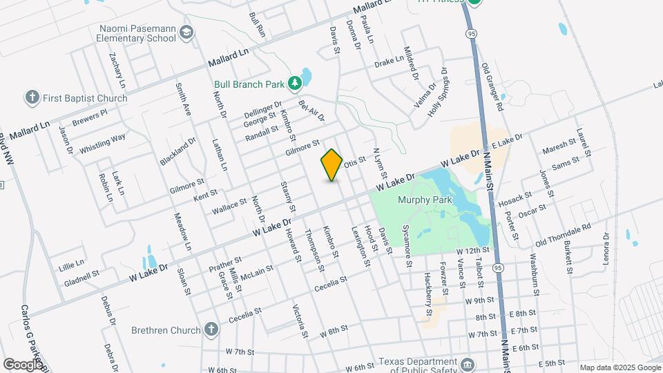 1707 Lexington St Map and Location Details