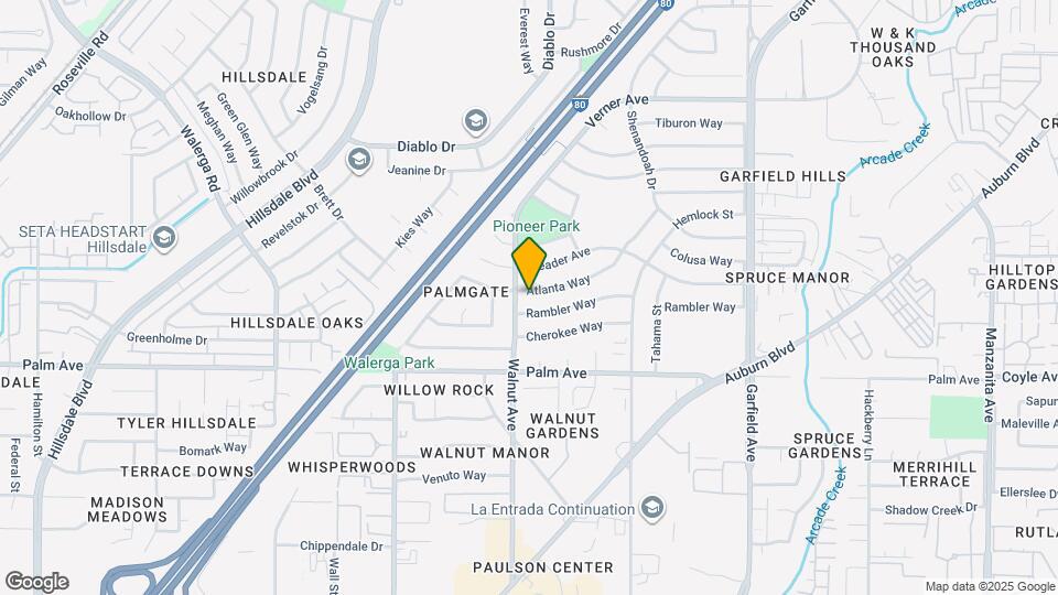 5104 Atlanta Way Map and Location Details