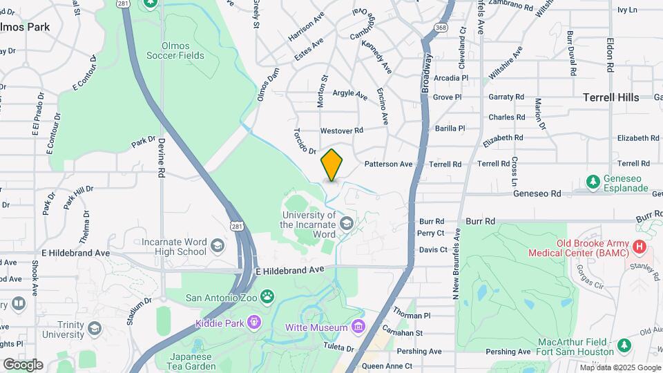 200 Patterson Ave Mapa y Detalles de la Ubicación