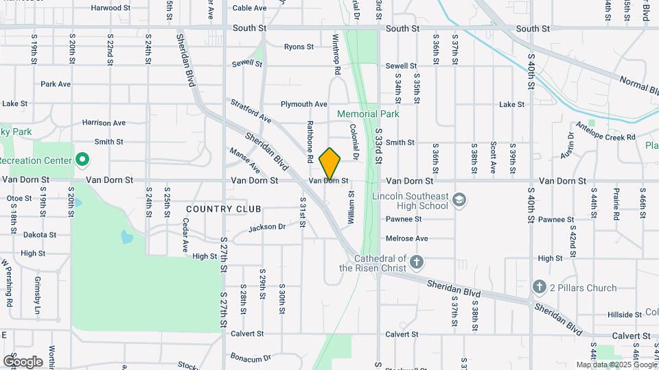 2808 Winthrop Rd Map and Location Details