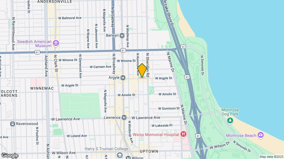 1023 W Argyle St-Unit -202 Map and Location Details