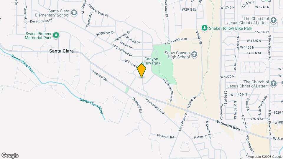 1265 Santa Clara Pkwy Map and Location Details