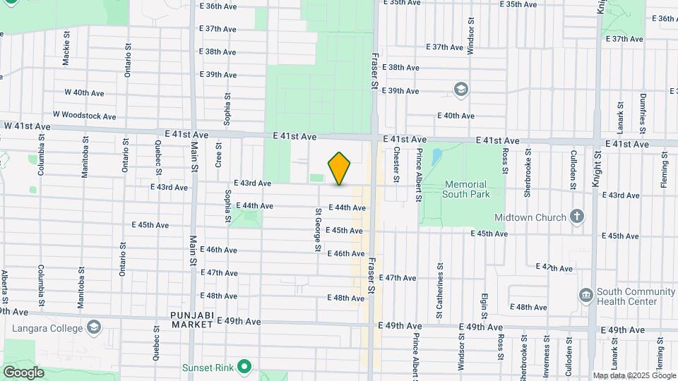 580 43rd Av E Map and Location Details