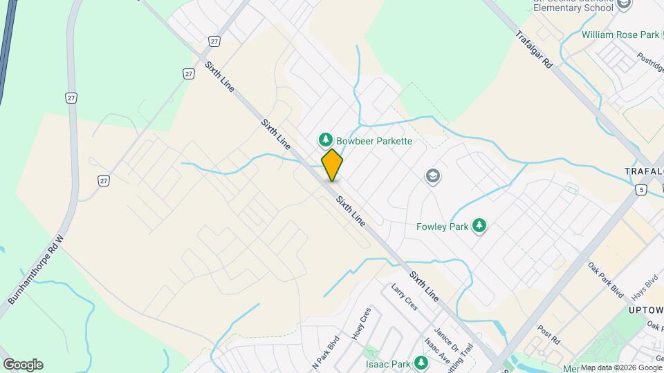 3289 Sixth Line Map and Location Details