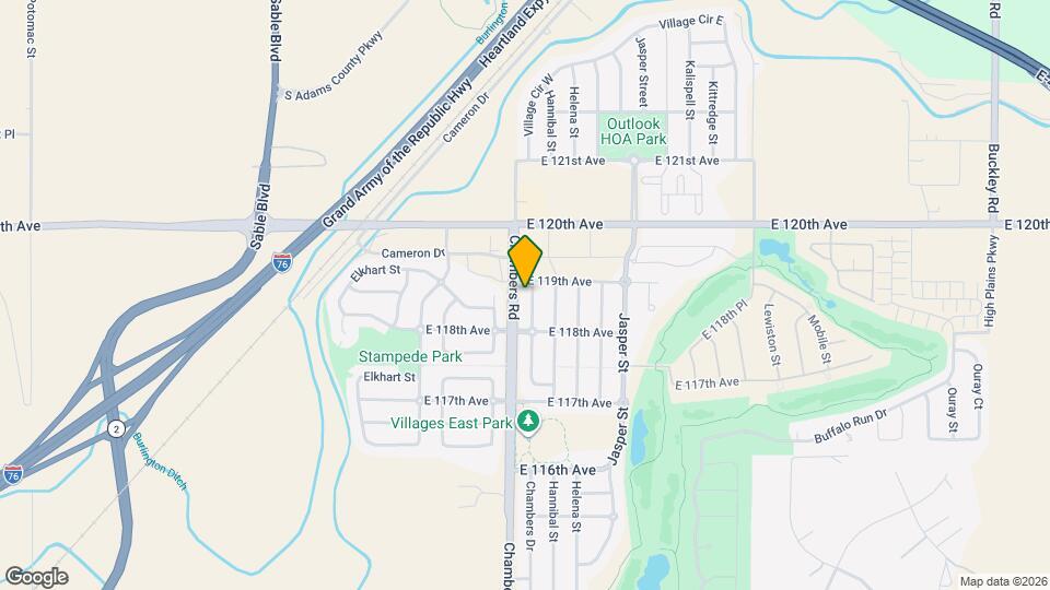 11881 Chambers Dr Map and Location Details