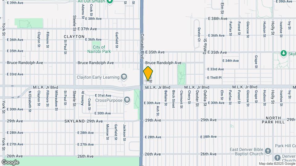 3203 Albion St Map and Location Details