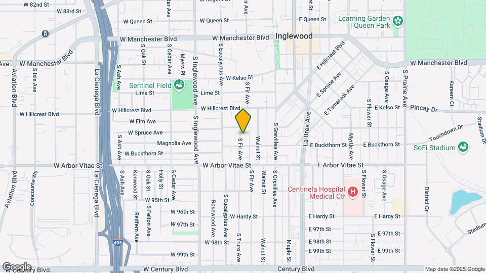 712 S. Fir Ave Mapa y Detalles de la Ubicación