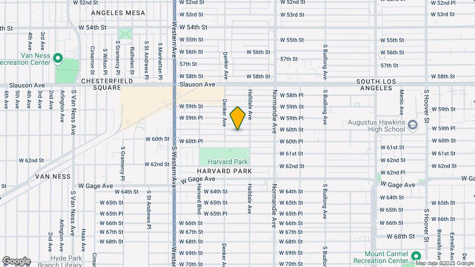 1528 W 60th St Map and Location Details