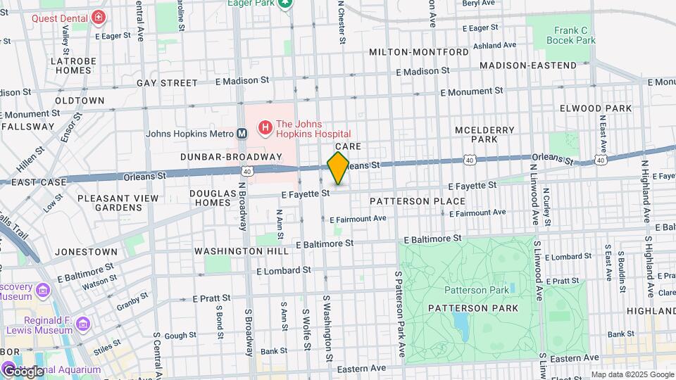 2028 E Fayette St Map and Location Details