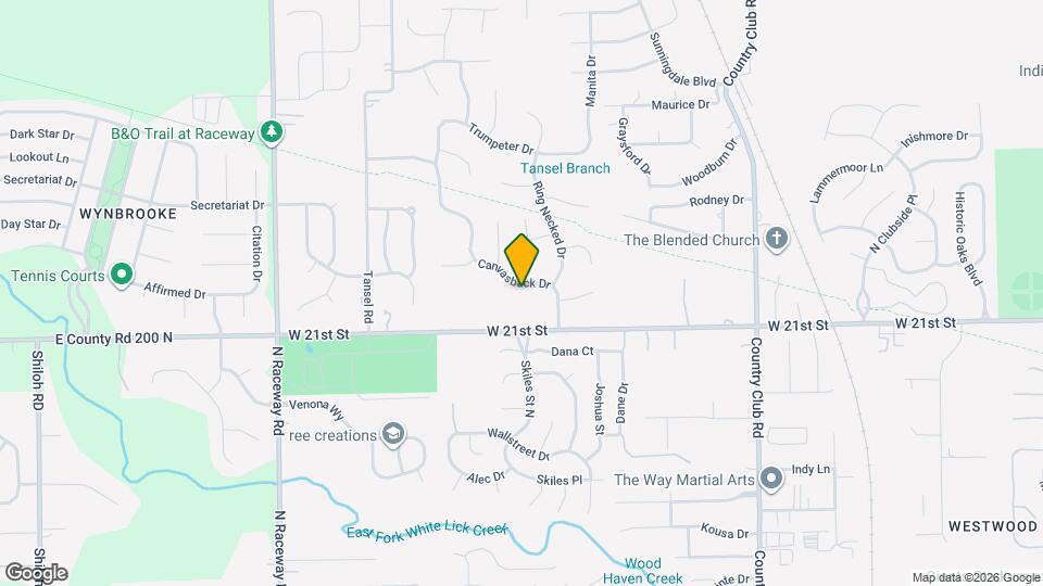 2160 Canvasback Dr Map and Location Details