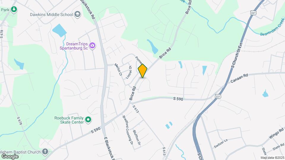 6039 Haddington Dr Map and Location Details