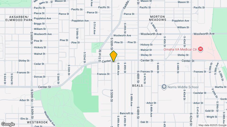 1911 S 50th St Map and Location Details