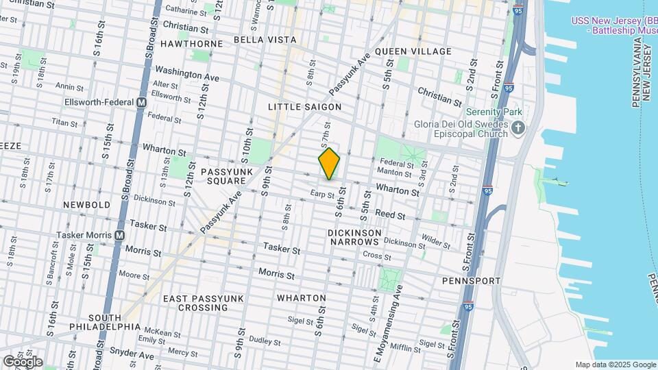 629 Sears St Map and Location Details