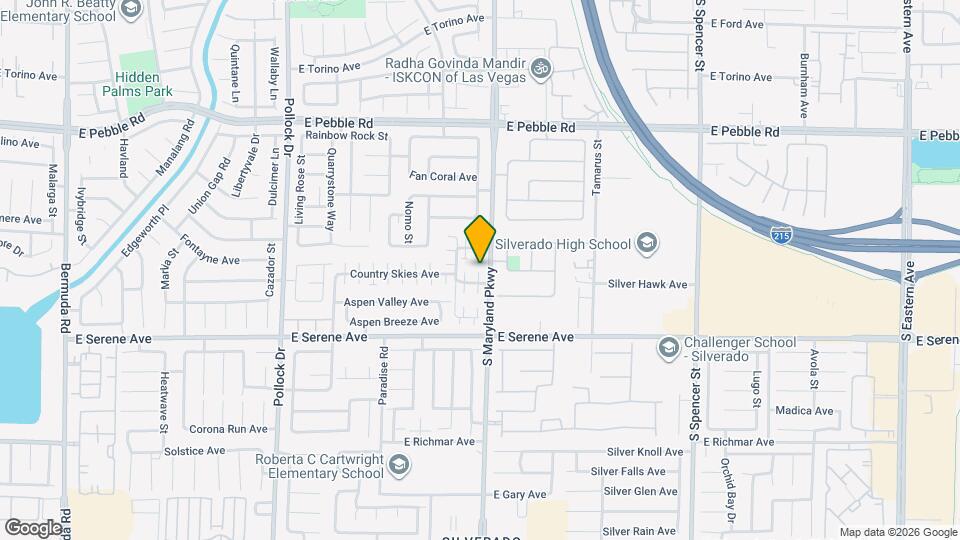 1180 Antoinette St Map and Location Details