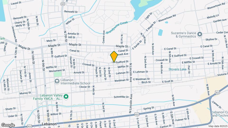 118 Guilford St Map and Location Details