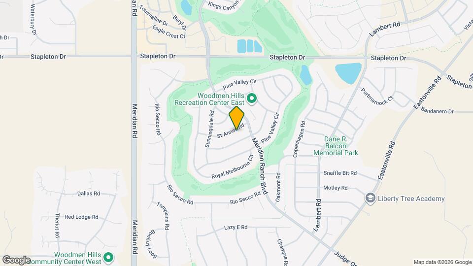 12261 St Annes Rd Mapa y Detalles de la Ubicación