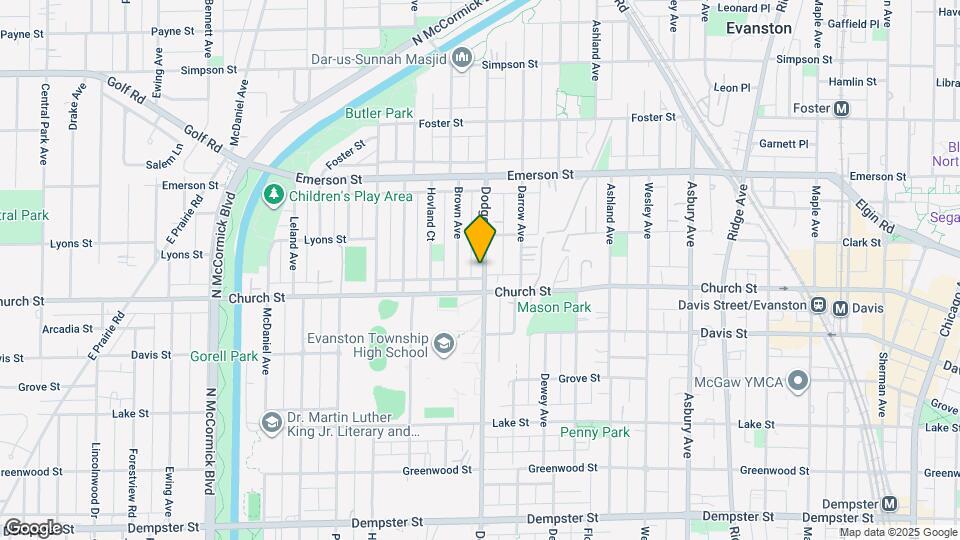 1716 Dodge Ave, Unit 2 Mapa y Detalles de la Ubicación
