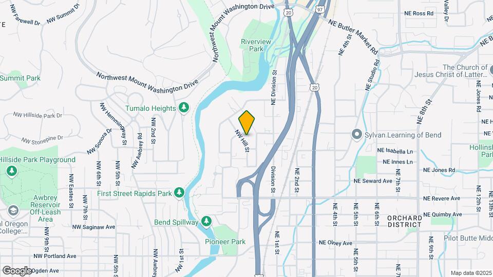 2150 NW Hill St Map and Location Details