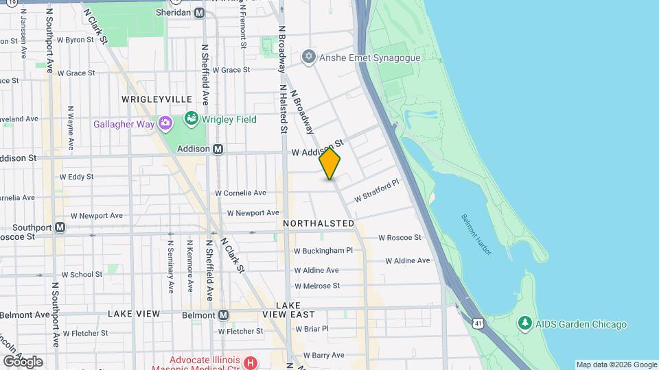 3508 N Broadway Map and Location Details