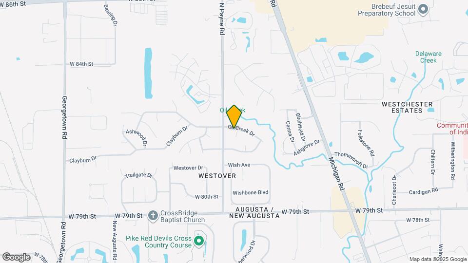 3811 Oil Creek Dr Map and Location Details