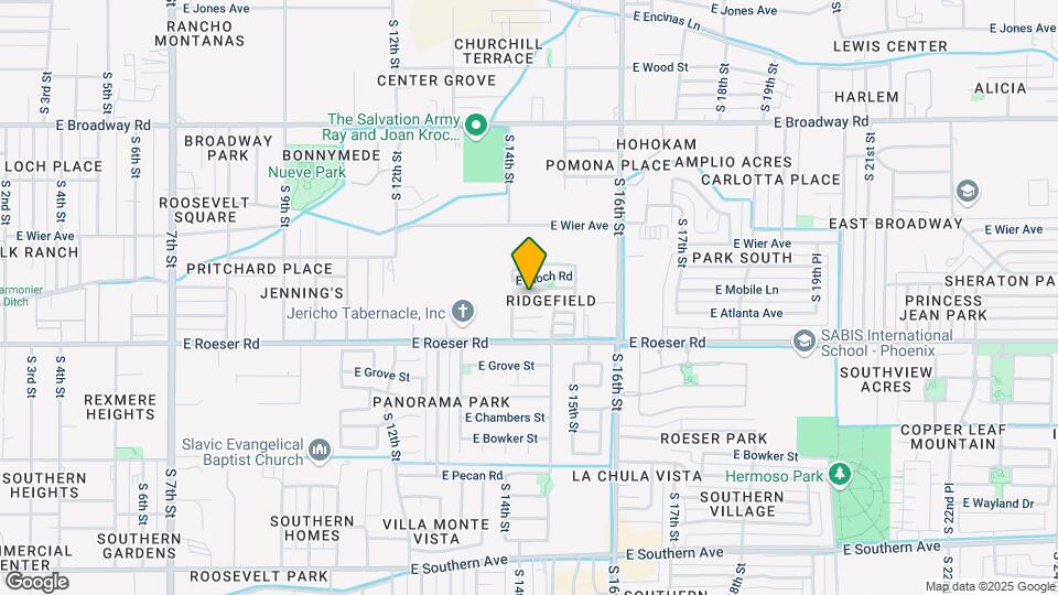 1423 E Romley Rd Mapa y Detalles de la Ubicación