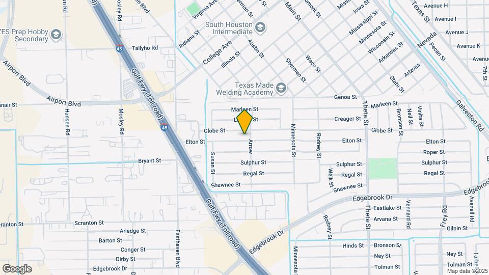 1311 Elton St Map and Location Details