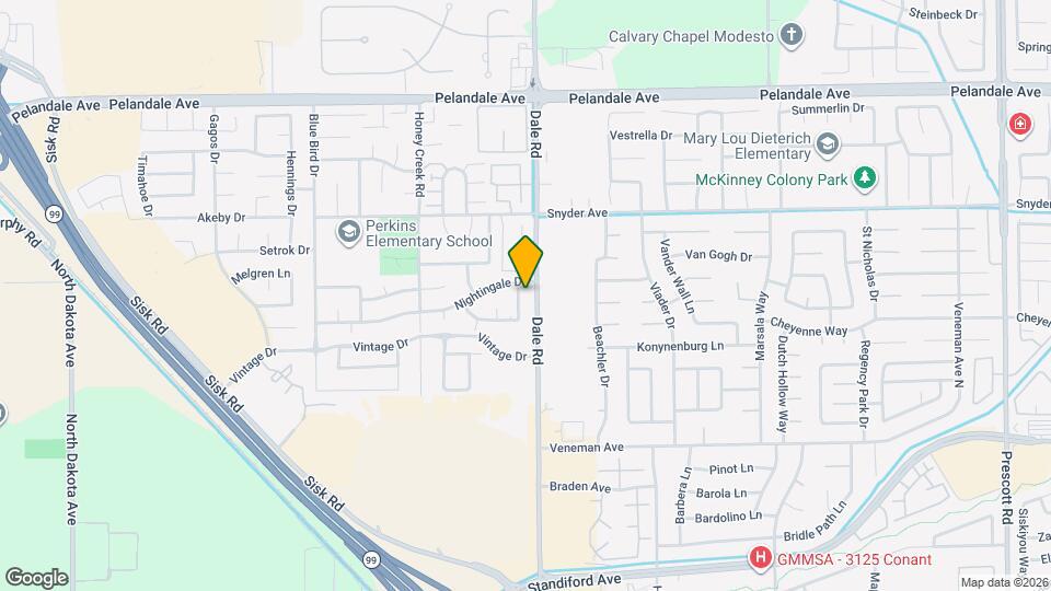 3820 Gareth Ln Map and Location Details