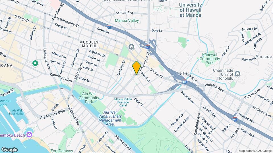 831 University Ave Map and Location Details