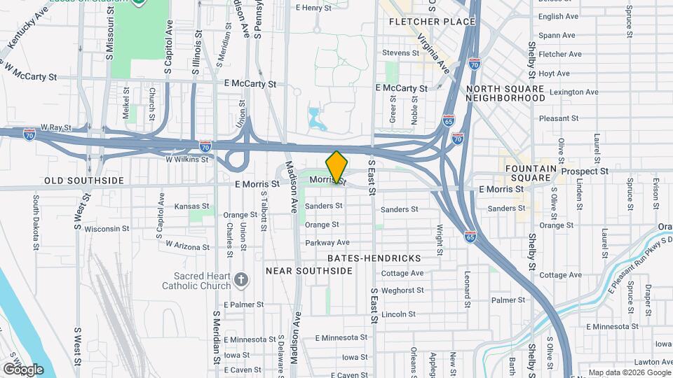 355 E Morris St Map and Location Details