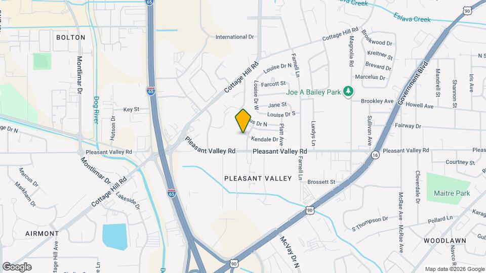 3153 Kendale Dr Map and Location Details