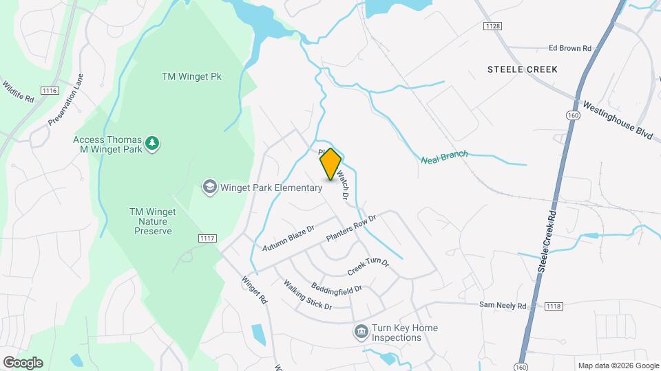 13107 Ambrosia St Mapa y Detalles de la Ubicación