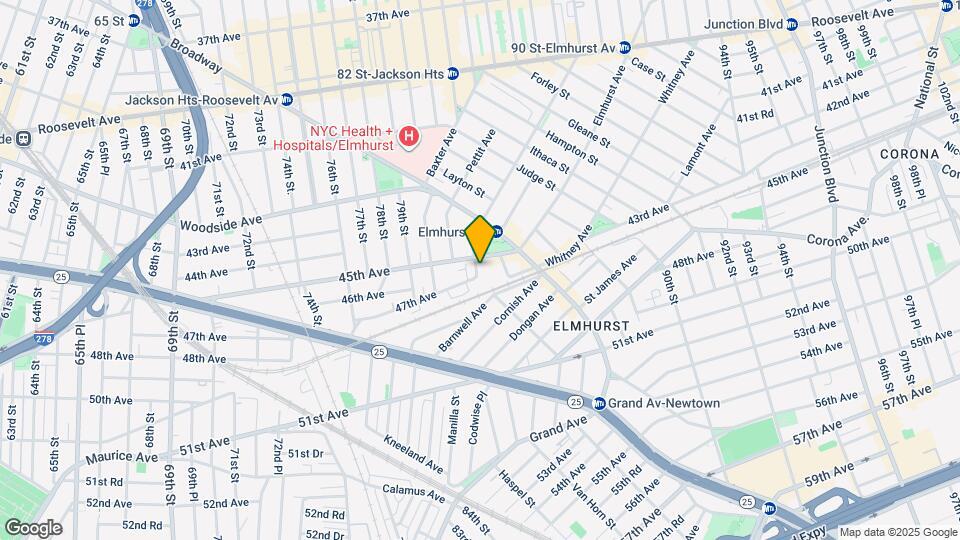 45-11 82nd St Map and Location Details