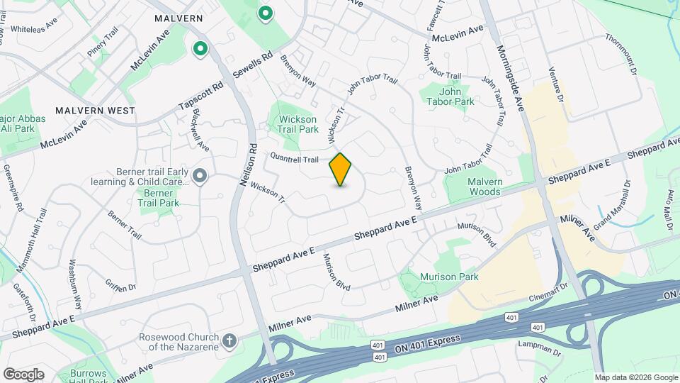 17 Brisbourne Grove Map and Location Details