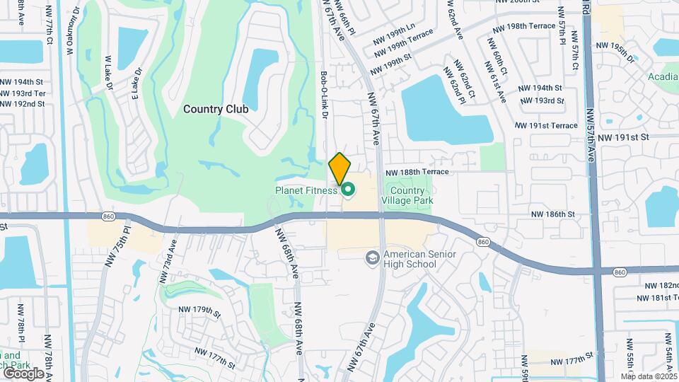 6763 NW 186th Ln Map and Location Details