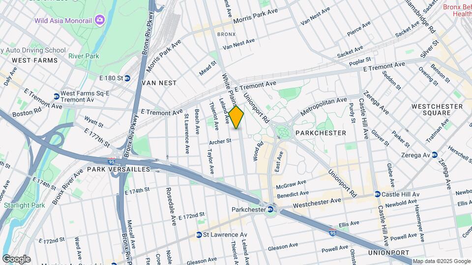 1517 White Plains Rd Map and Location Details