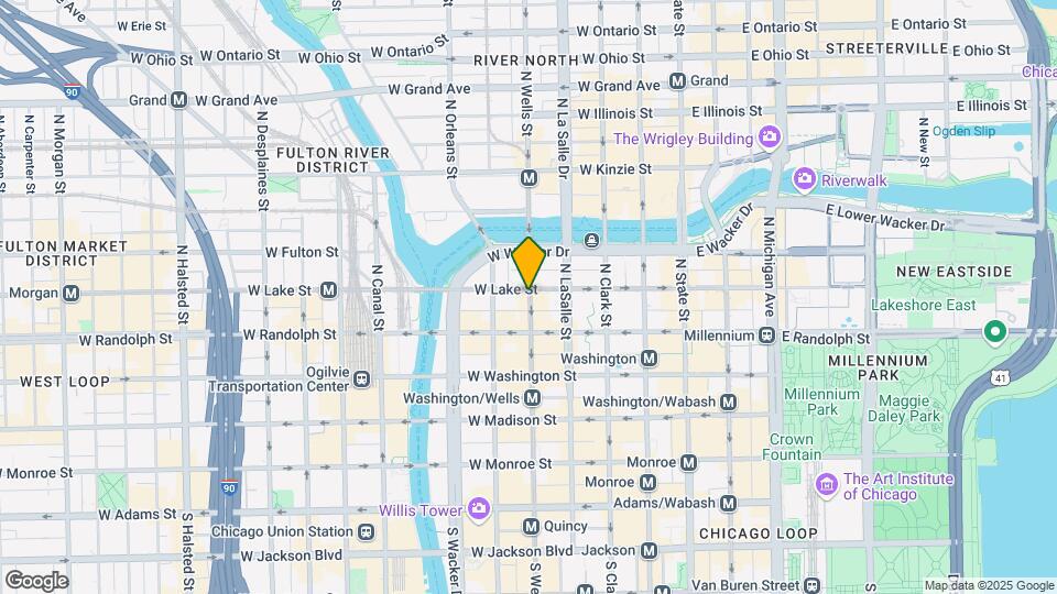 210 N Wells St, Unit FL17-ID267 Mapa y Detalles de la Ubicación