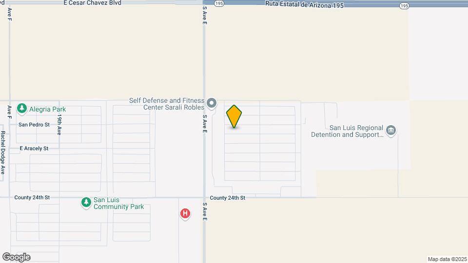 4655 E Los Olivos Dr Map and Location Details