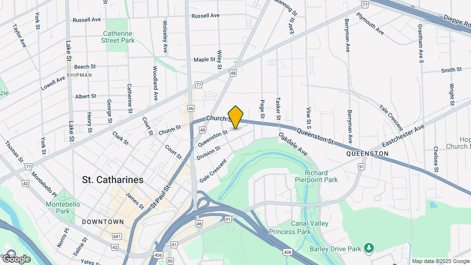 70 Queenston St Map and Location Details