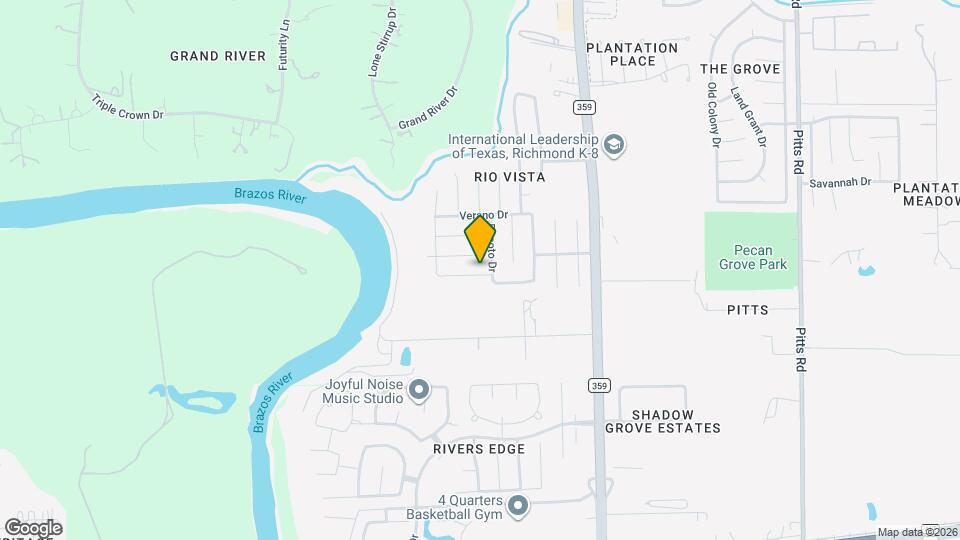 2510 Costa Verde Way Map and Location Details