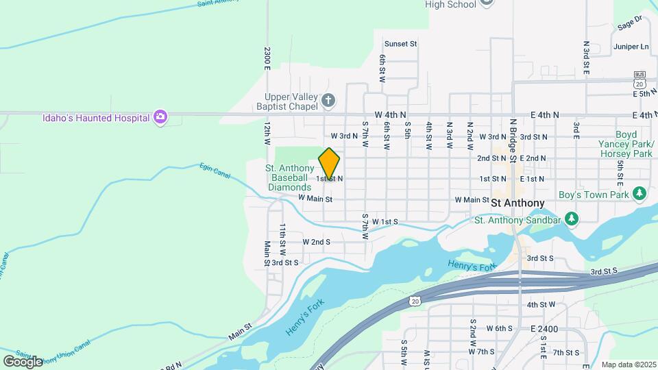 835 W Main St Map and Location Details