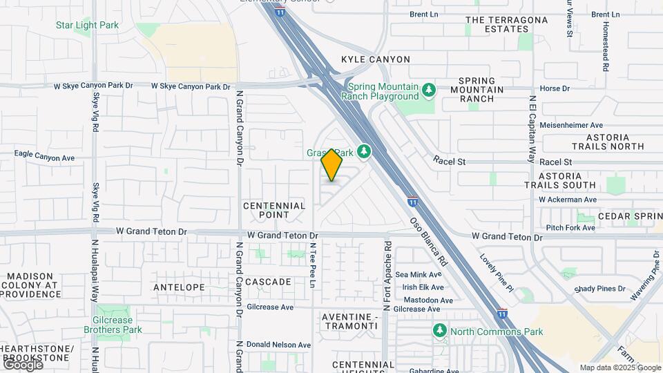 9337 W Pearblossom Sky Ave Mapa y Detalles de la Ubicación