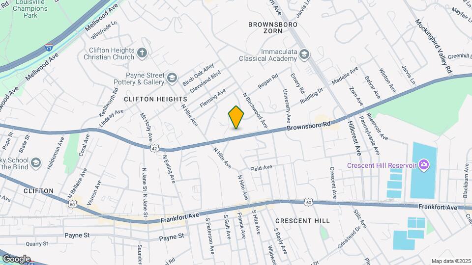 2725 Brownsboro Rd Map and Location Details